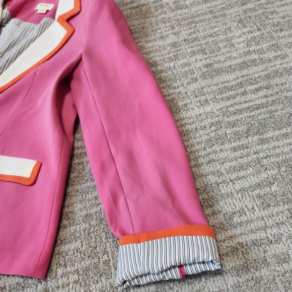 Maeve by Anthropology women's colorblock blazer jacket size M - Picture 6 of 11
